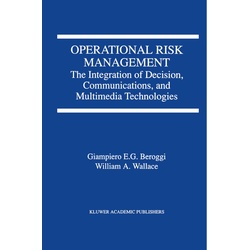 Operational Risk Management - Giampiero Beroggi  William A. Wallace  Kartoniert (TB)