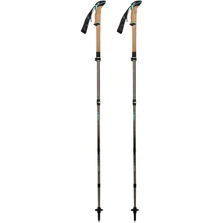 Leki Cressida FX Carbon Stöcke (Größe 100-120cm, braun