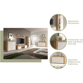 OTTO home Vitrine Aosta 60 x 35 x 159 cm Weiß