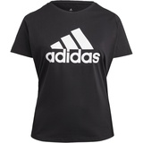 adidas Damen Inc Bl T Shirt, Black/White, XL EU