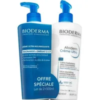 Bioderma Atoderm Nährcreme Ultra-Nourishing Moisturising Cream 2 x 500