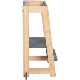 roba Lernturm 54 x 88 x 43,5 cm Holz anthrazit