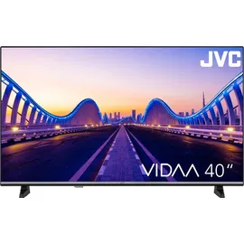 JVC Fernseher 40 Zoll Smart TV VIDAA LT-40VDF5455 Full HD Fernseher, HDR TV mit Triple-Tuner