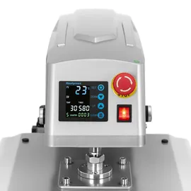 MSW Pneumatische Transferpresse - doppelt - 40 x 50 cm - mit Unterbau