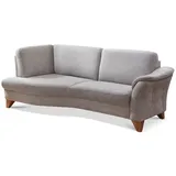 ponsel Sofa S267 / L267 Vienna Stoff Grau Hellgrau
