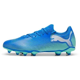 Puma Future 7 Play FG/AG hyperlink blue-mint/white 49