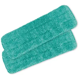 Clean Maxx CLEANmaxx Wischmopp Komfort - Ersatz-Tücher 2er-Set, türkis