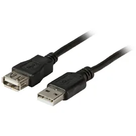EFB USB-A auf USB-A 0,5 m Schwarz