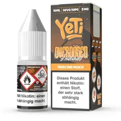 YeTi Overdosed Piercing Peach NicSalt Liquid 10ml / 5mg