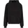 URBAN CLASSICS Jaquard Velvet Kapuzenpullover Black 3XL