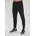 Sporthose Herren Gr L US-Größen schwarz 90 Polyester 10 Elasthan unifarben lang Hosen Sporthose aus elastischem 4-Wege-Stretch