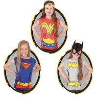 Rubie's DC Superhelden Party Set für Mädchen (3 Kostüme)