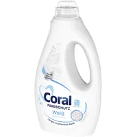 Coral FARBSCHUTZ Weiß Waschmittel 1,15 l