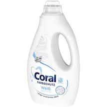 Coral FARBSCHUTZ Weiß Waschmittel 1,15 l