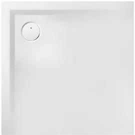 Hoesch Mineralguss-Duschwanne Muna Solique 90x90x3cm, weiß, Antirutsch