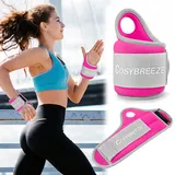 Cosybreeze Gewichtsmanschetten Hand Frauen Männer Gewichtsmanschetten Handgelenk Gewichte für Arme 2,5kg1 Paar Handgewichte Armgewichte für Fitnessstudio, Bewegung, Laufen, Joggen, Rosa