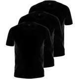 Unterhemd AMMANN "3er Pack Shirt 1/2 Arm Day Modern / Micro Modal", Herren, Gr. M, N-Gr, schwarz, Single Jersey, Obermaterial: 93% Modal CMD. 7% Elasthan EL., Unterhemden Unterhemd