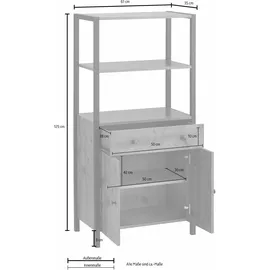 Home Affaire Midischrank »Chris«, grau
