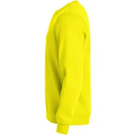Clique Basic Roundneck Pullover Gelb XS
