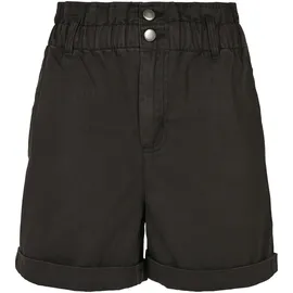 URBAN CLASSICS Paperbag Kurze Hose Black 27