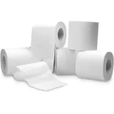 96 Rollen HSM Toilettenpapier 3-lagig Klopapier WC-Papier Papierhandtücher Papier