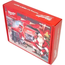 Milwaukee Werkzeug Weihnachtskalender 2024 6 teilig ( 4932498302 ) + Shockwave Bit Set 75 tlg. Impact Duty ( 4932492008 )