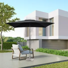 Sekey Sonnenschirm 300 x 200 cm Grau