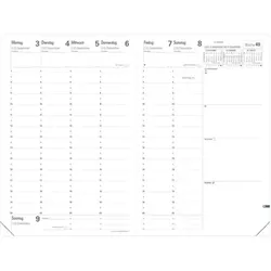 Buchkalender Minister 16x24cm Bloom Blume 2024