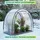 ideoon garden Foliengewächshaus Folie Transparent 175x186 cm 3,25 m2