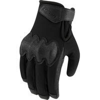 I.C.O.N. Icon Handschuhe wasserdicht - Schwarz - M