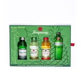 Tanqueray Imported 43,1% vol 0,05 l + Flor de Sevilla 41,3% vol 0,05 l + Rangpur 41,3 % vol 0,05 l + Nº Ten 47,3% vol 0,05 l