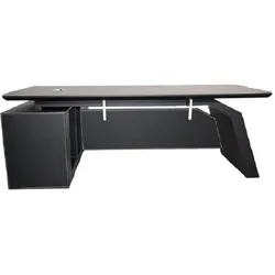 Schreibtisch PITTSBURGH schwarz Bueromoebel Chef Schreibtisch