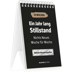 Ein Jahr lang Stillstand - Kalender 2026