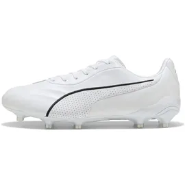 Puma King Platinum AG/Fg Unisex Weiß/Metallic Gold/Schwarz 48