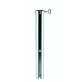 Schneider Bodenhülse Aluminium Grau