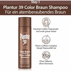 Dr. Kurt Wolff Plantur 39 Color Braun Phyto-Coffein Shampoo 250 ml