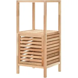 Badezimmerschrank Massivholz Walnuss 39,5x35,5x86 cm