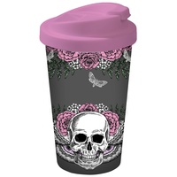 Geda Labels (INFKH) 13667 Totenkopf Lady Skull Coffee to