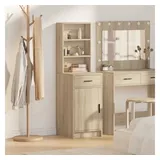 vidaXL Highboard 40 x 40,5 x 135 cm Sonoma Eiche / Braun