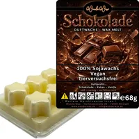 WonderWax Duftwachs Wax Melts für Duftlampe, 6 Sterne Duftmelt Wachsmelt Sojawachs Duftwachs Würfel für Raumdüfte, Wachs Duftöl Winter Indoor Schmelzen für Aromalampe Schokoladentraum