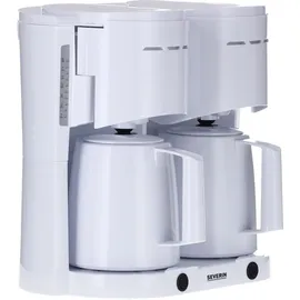 Severin Duo-Filterkaffeemaschine KA 9314 weiß