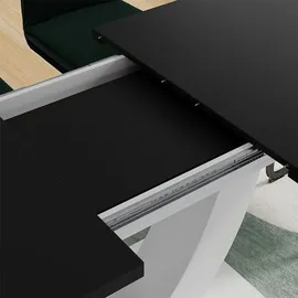 Vicco Fenaro 120 x 77,4 x 80 cm Schwarz/Weiß