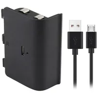 OSTENT Akku und USB-Ladekabel kompatibel für Microsoft Xbox One Controller