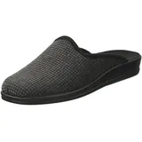 Rohde Herren, Männer, Pantoffeln, Hausschuhe,Textil-Pantoffeln,Schlupfschuhe,schluepfschuhe,Slides,Slip-ons,Mules,Puschen,Graphit,40 EU / 6.5 UK - 40 EU