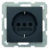 Berker Schuko-Steckdose Unterputz anthrazit matt