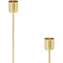 Atmosphera Créateur d'intérieur Kerzenhalter MARGY Metall Gold