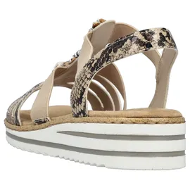Rieker Riemchensandale Damen Beige 36