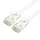 Roline UTP DataCenter Patchkabel Kat.6A (Class EA), LSOH, slim, weiß, 1,5 m