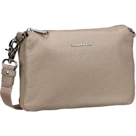 Mandarina Duck Mellow Leather Umhängetasche Warm Taupe