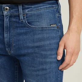 G-Star 3301 Slim Denim Shorts - Mittelblau - Herren, Gr. 34